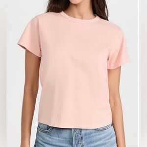 Leset Margo Tee in Dusty Pink. Retired seasonal color.